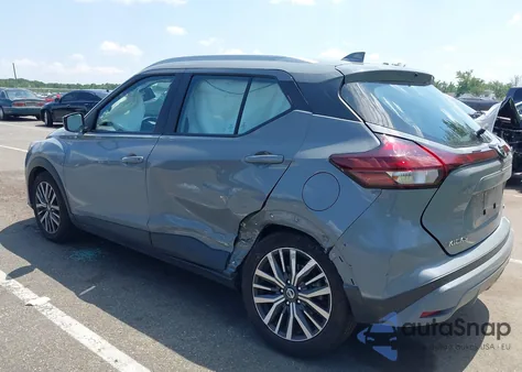 2021 Nissan Kicks Sv Xtronic Cvt from USA, damaged, VIN 3N1CP5CV9ML501168